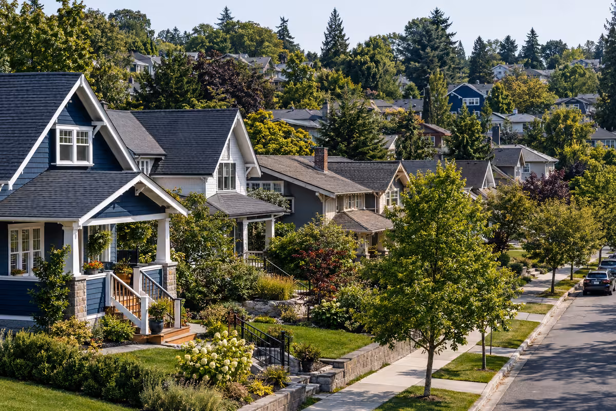 A neighborhood provides local property evidence.