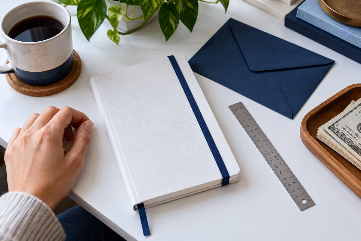 A finite purchase budget and separate reserve envelope.